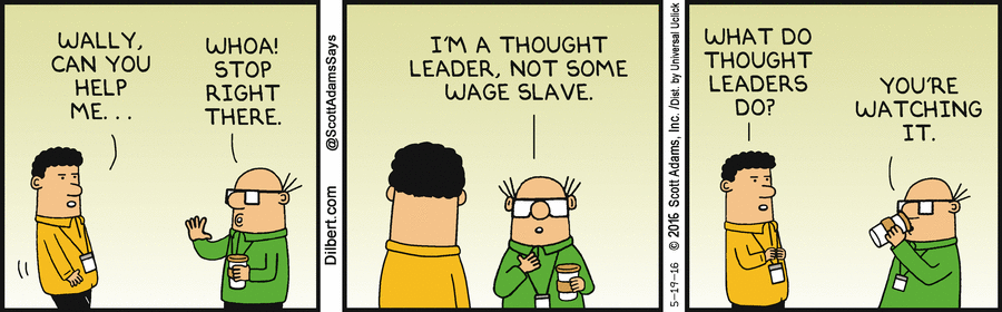 dilbert thought leader
